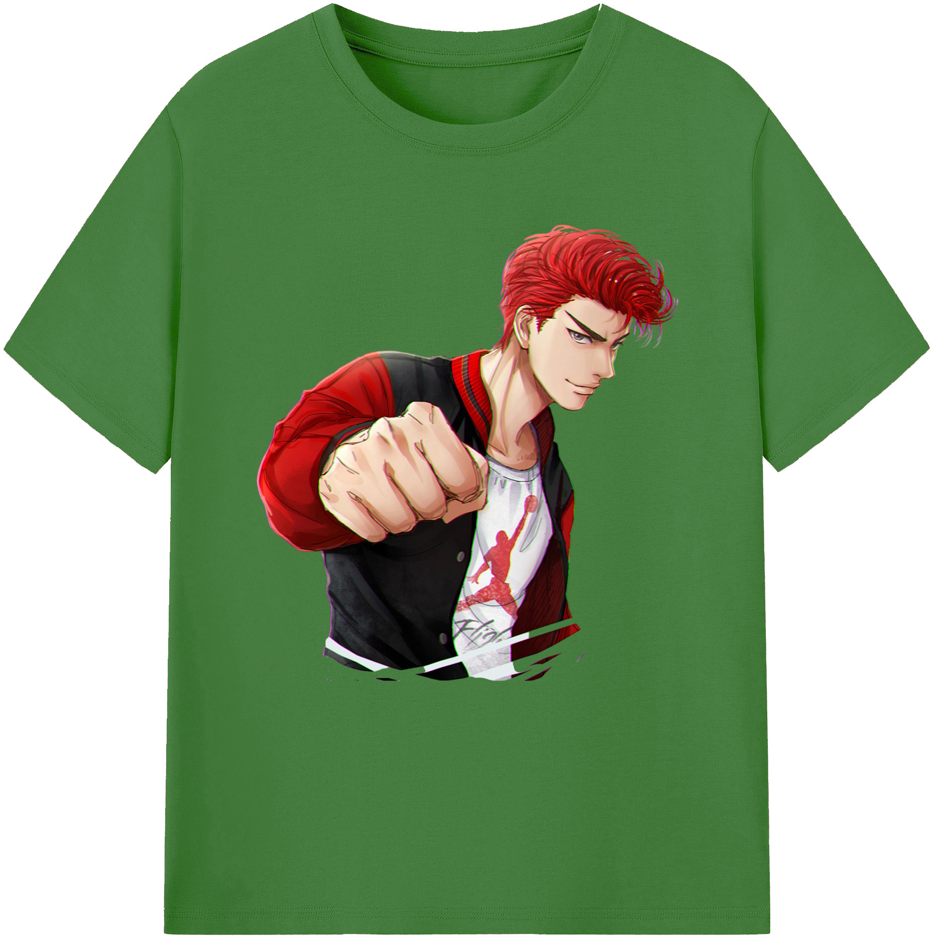 （画像用） SLAM DUNK／スラムダンク レディースカジュアルプリントTシャツ（綿100％）